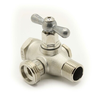 Thrifco Plumbing 248, Heavy-Duty Washing Machine Valve, 1/2 in FIP x 1/2 in MIP 6415149